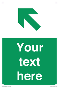 Custom Safe condition: Green Up left arrow